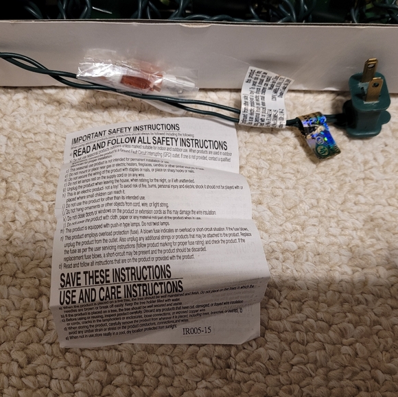 Kurt Adler 15 Light Set Holiday Christmas 3 Candle Cluster Clip On String Lights - Picture 9 of 11